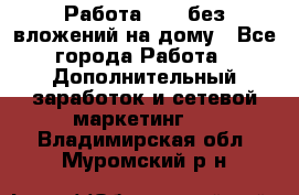 Работа avon без вложений на дому - Все города Работа » Дополнительный заработок и сетевой маркетинг   . Владимирская обл.,Муромский р-н